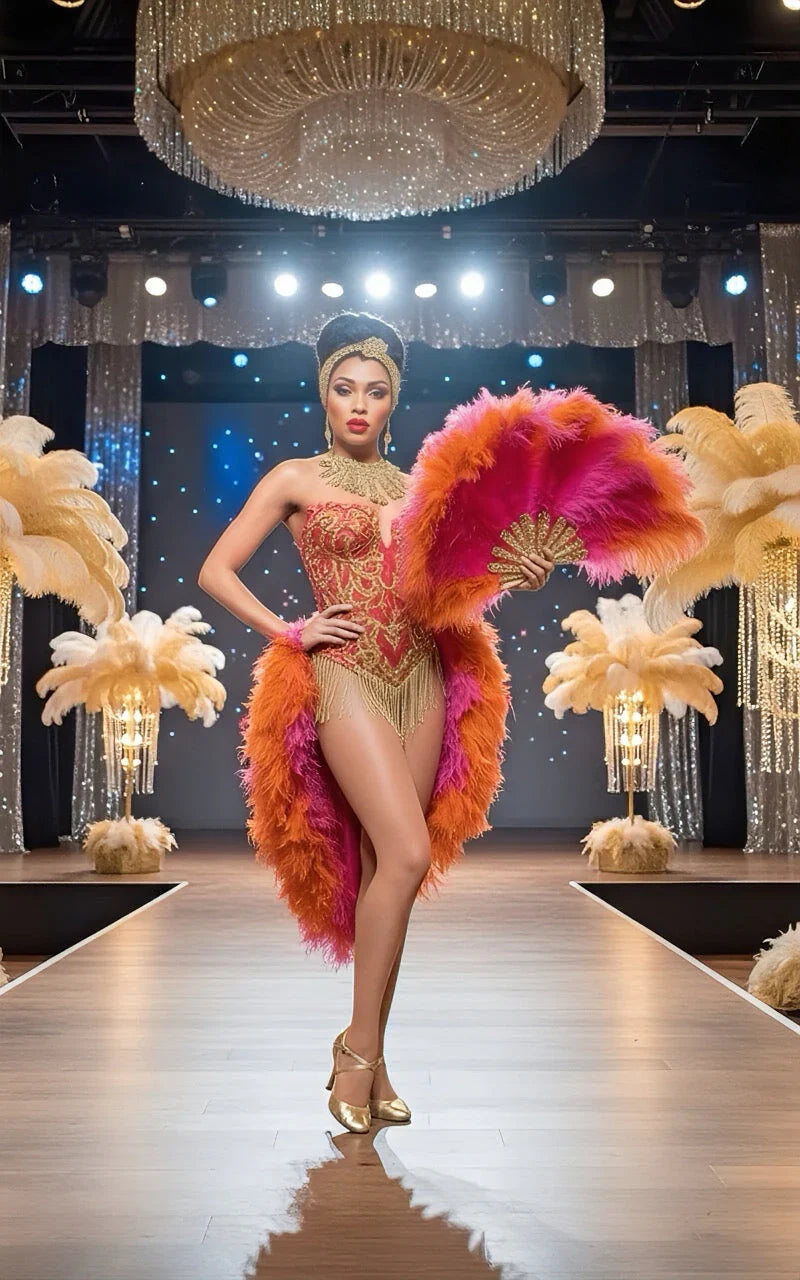 Ostrich Feather Spads 15-18"