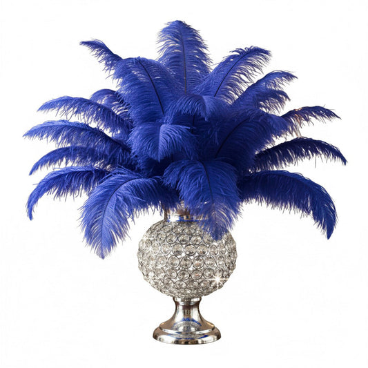 Ostrich Flexible Feathers 11-14" (Royal Blue) - www.BuyOstrichFeathers.com