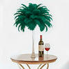 Ostrich Feather Tail Plumes 11-14" (Emerald Green) - www.BuyOstrichFeathers.com