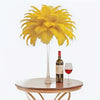 Ostrich Feather Tail Plumes 11-14" (Yellow) - www.BuyOstrichFeathers.com