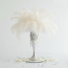 Ostrich Flexible Feathers 9-12" (White) - www.BuyOstrichFeathers.com