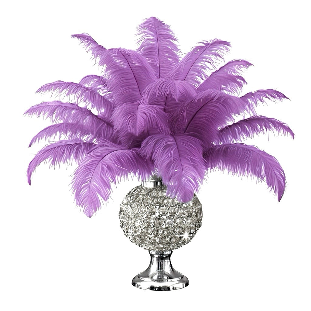 Ostrich Flexible Feathers 11-14" (Lavender) - www.BuyOstrichFeathers.com