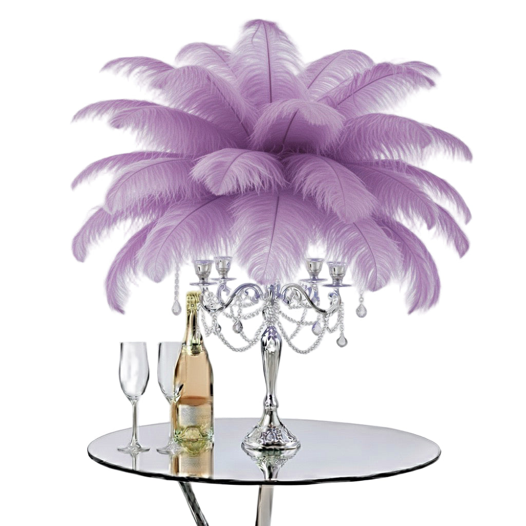 Ostrich Feather Spad Plumes 15-18" (Lavender) - www.BuyOstrichFeathers.com