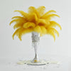 Ostrich Flexible Feathers 9-12" (Golden Yellow) - www.BuyOstrichFeathers.com