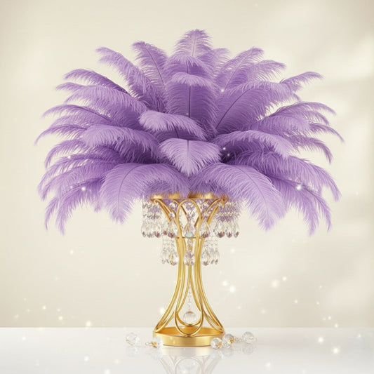 Ostrich Feather Rental 16-20" (Lavender) - 250pcs - www.BuyOstrichFeathers.com