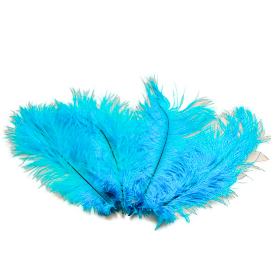 Ostrich Flexible Feathers 11-14" (Baby Blue) - www.BuyOstrichFeathers.com