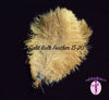 BULK 1/2lb Ostrich Feather Tail Plumes 15-20" (Gold) - Buy Ostrich Feathers